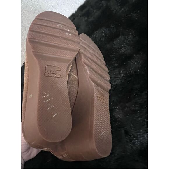 Women’s Sorel Toronto NL2115-Suede Lace Up Wedge Ankle Boots 7 - Picture 5 of 6